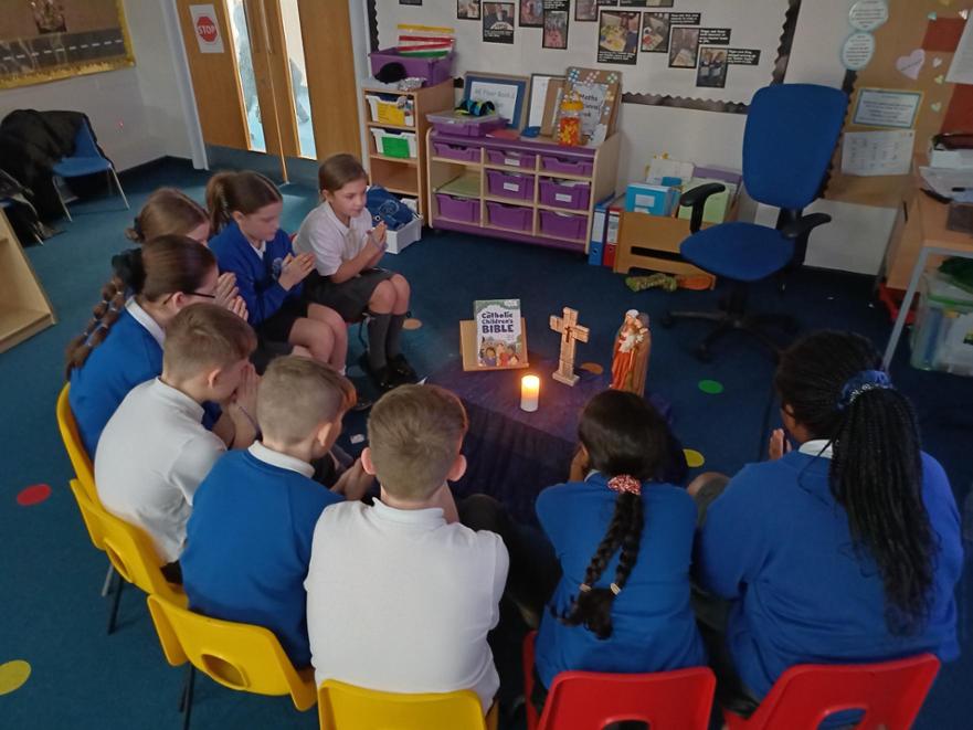 Pupil Chaplains prayer