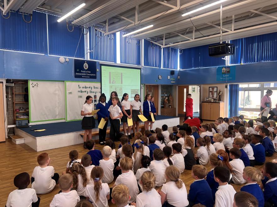 Pupil chaplains assembly